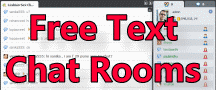 free text chat rooms